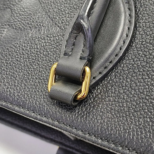 ONTHEGO GM Monogram Calfskin Black