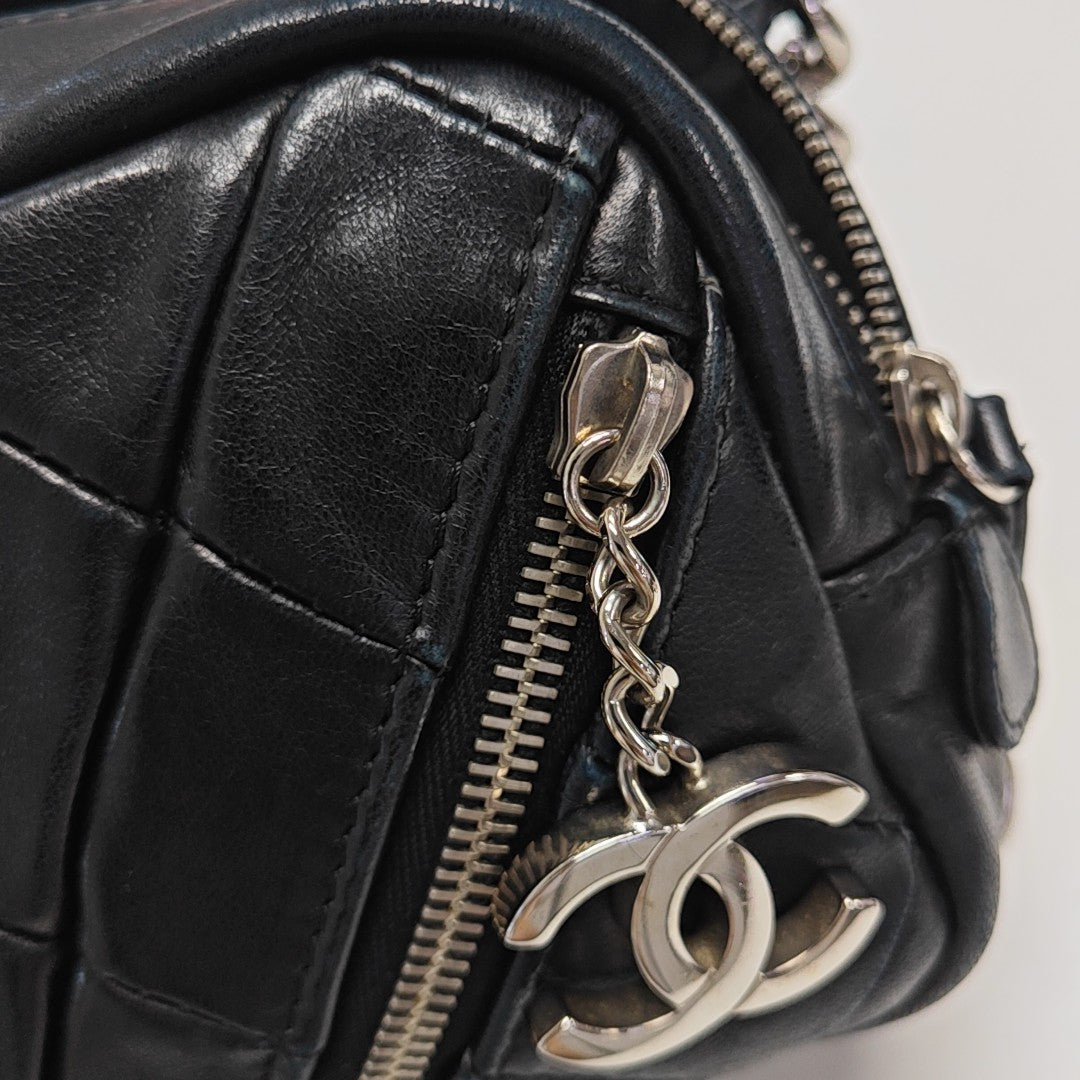 Quilted Lambskin Black