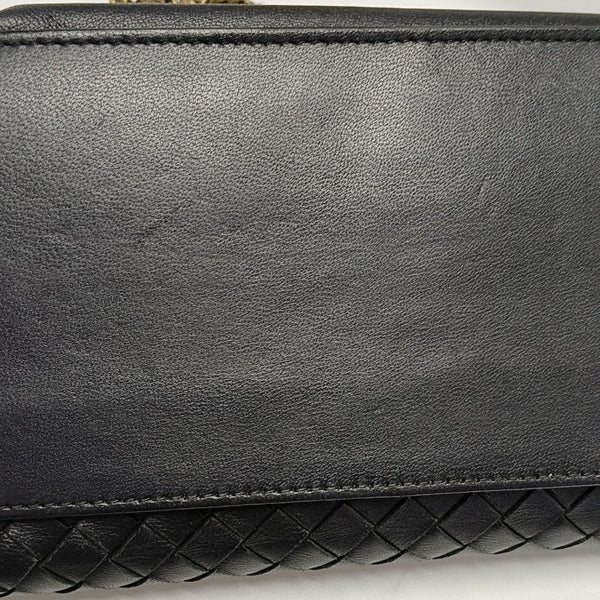 Lambskin Crossbody Bag Black