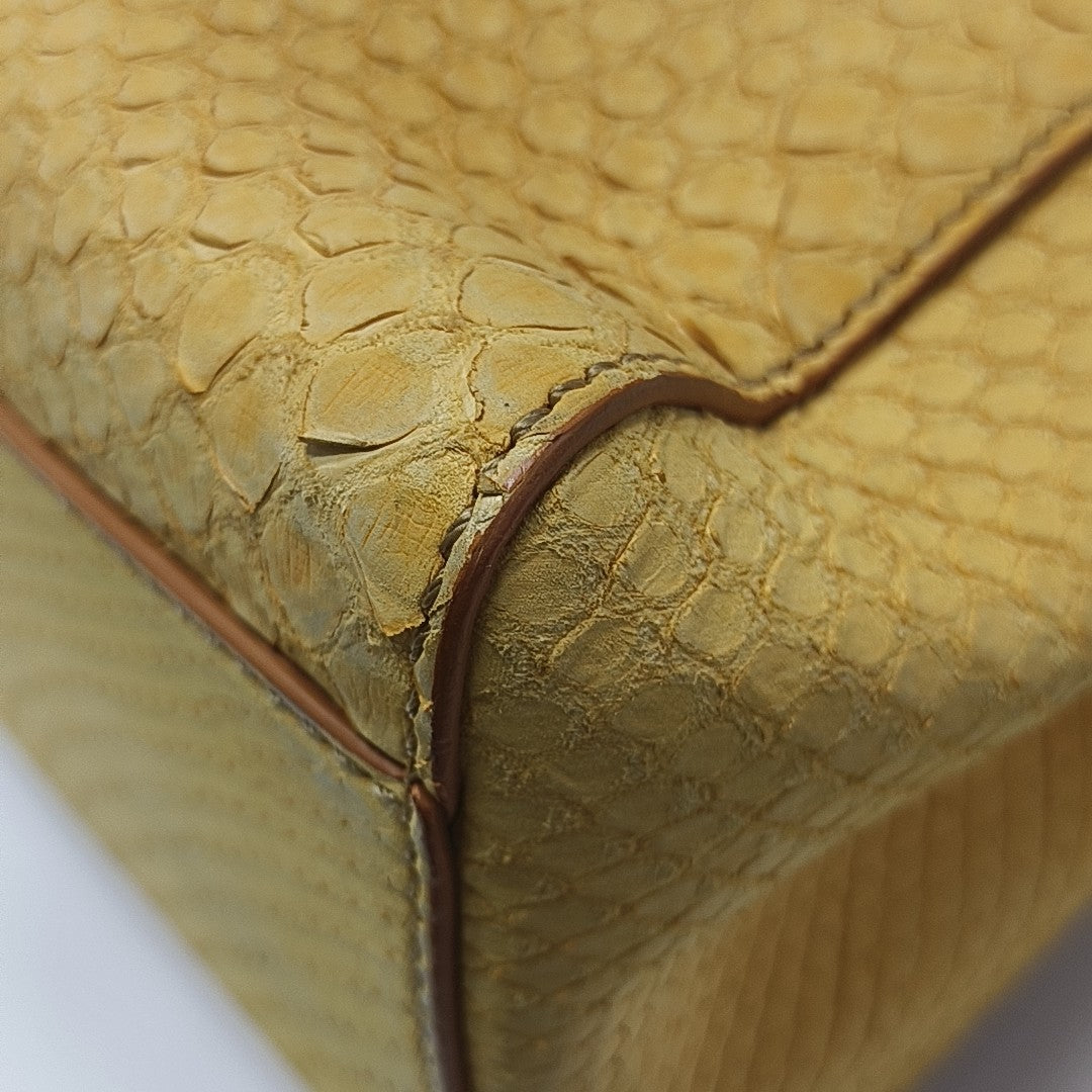 Peekaboo Mini Python Yellow