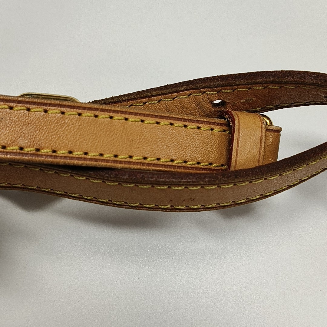 PALERMO PM Monogram Coated Canvas Brown