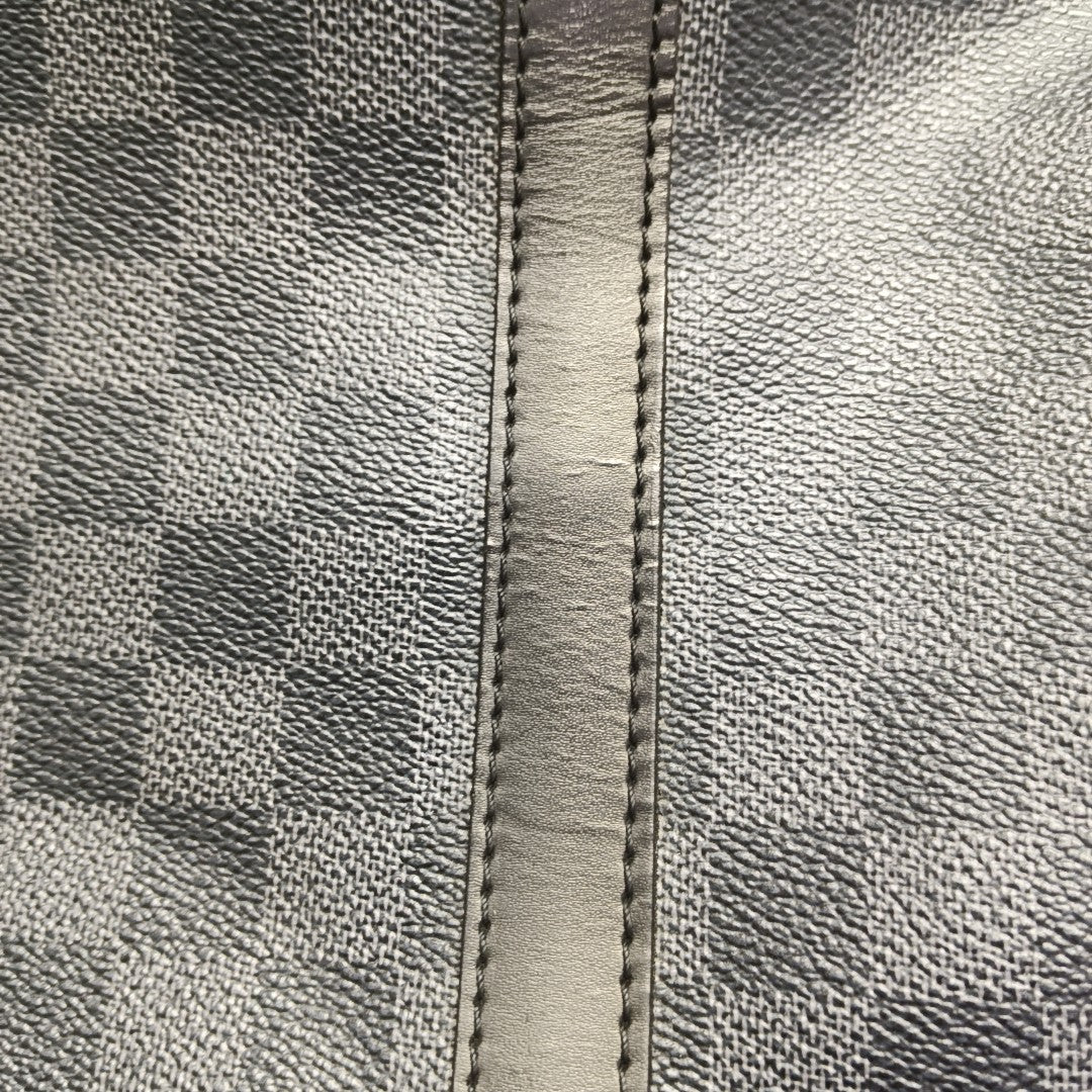 TADAO MM Damier Graphite Coated Canvas Gray