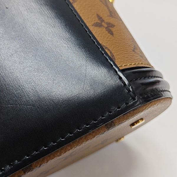 CANNES PM Monogram Coated Canvas Brown