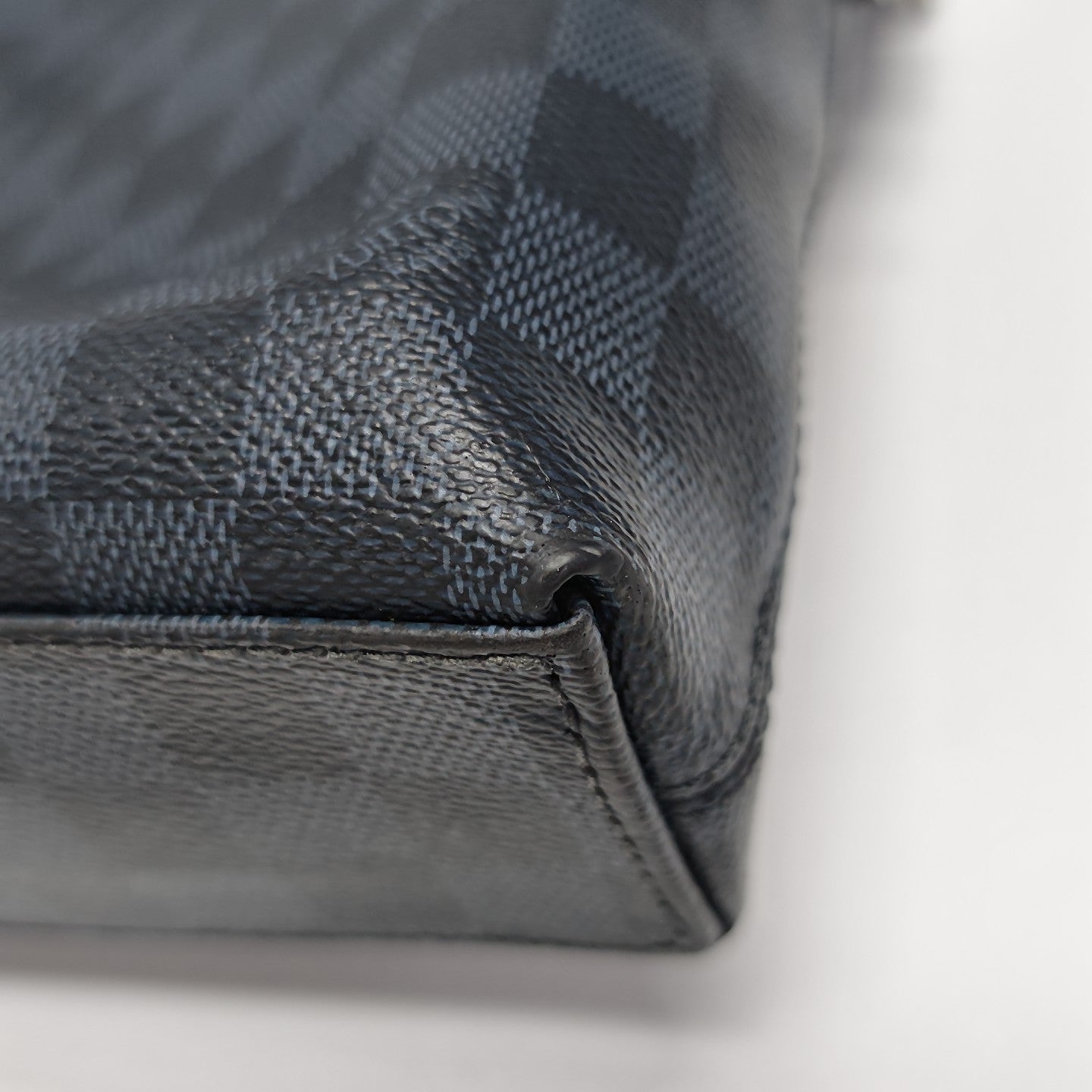 JOUR Damier Coated Canvas Blue