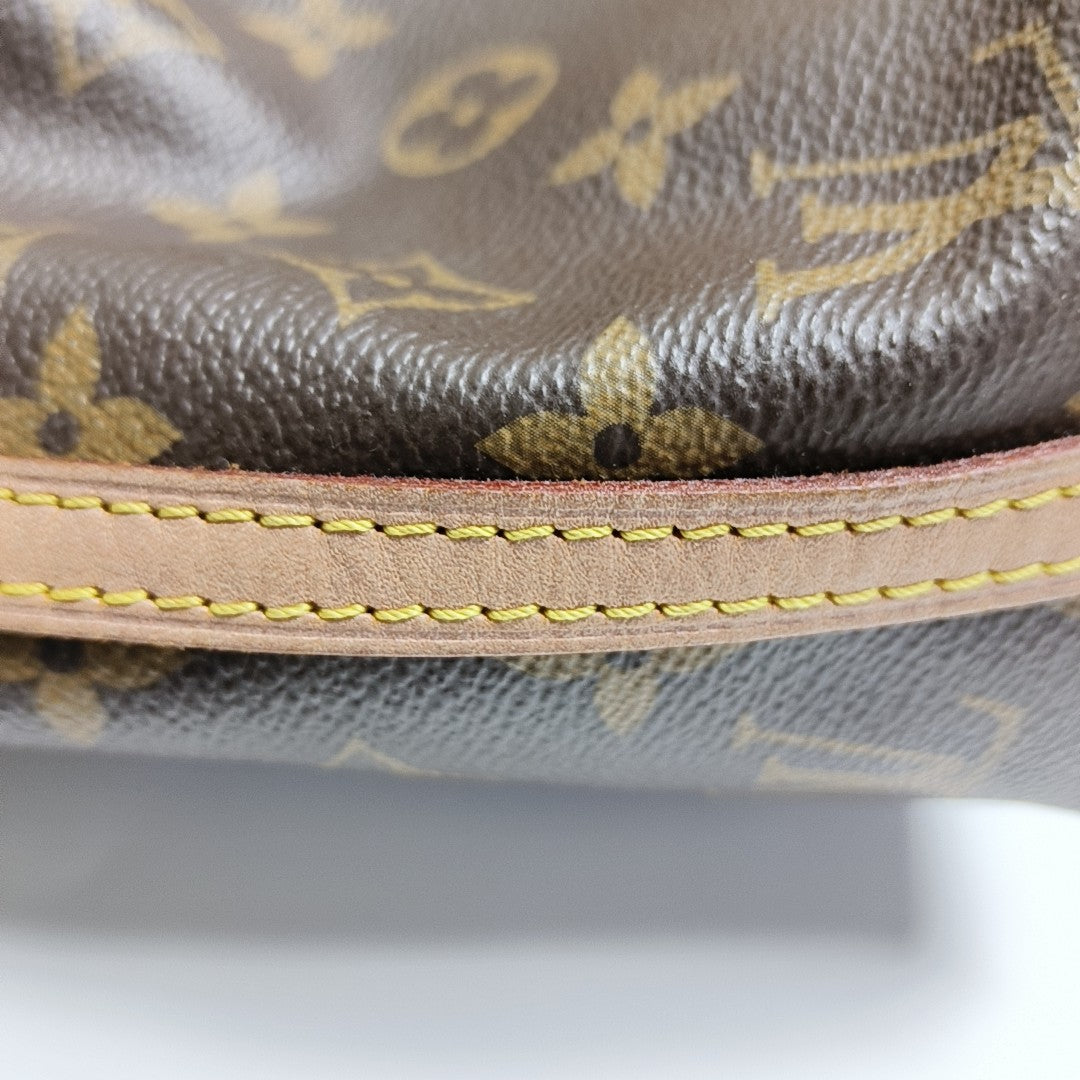 NÉONOÉ Nano Monogram Coated Canvas Brown