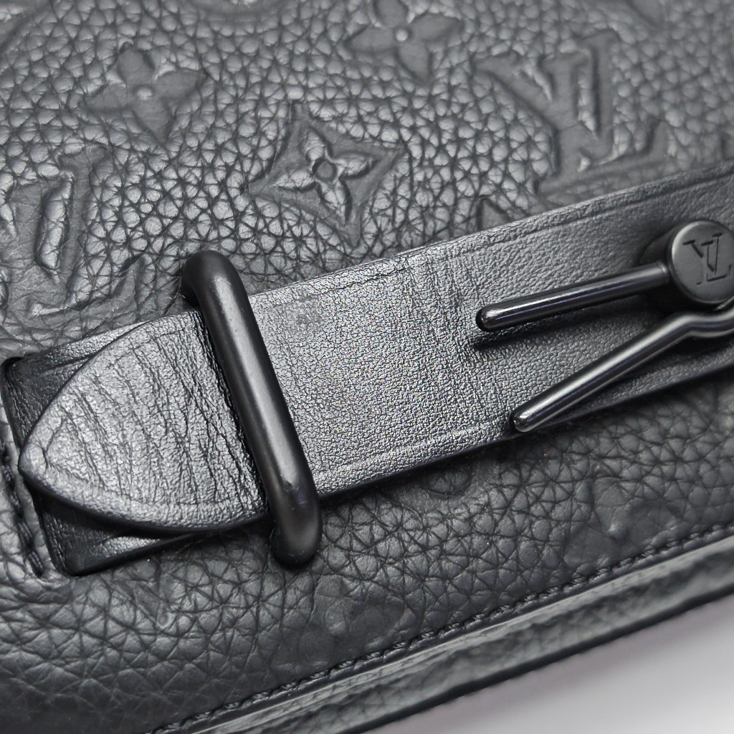 STEAMER Monogram Calfskin Black