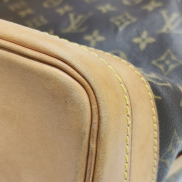NOÉ GM Monogram Coated Canvas Brown