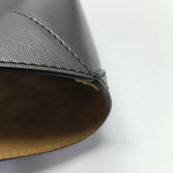Puzzle Fold Large Calfskin Gray