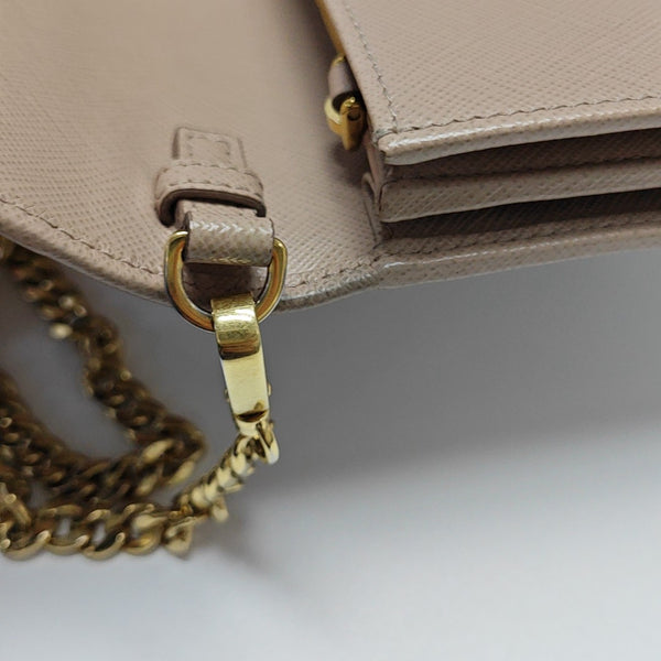 Calfskin Shoulder Bag Pink