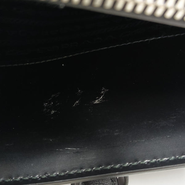 Re-Edition Medium Calfskin Black