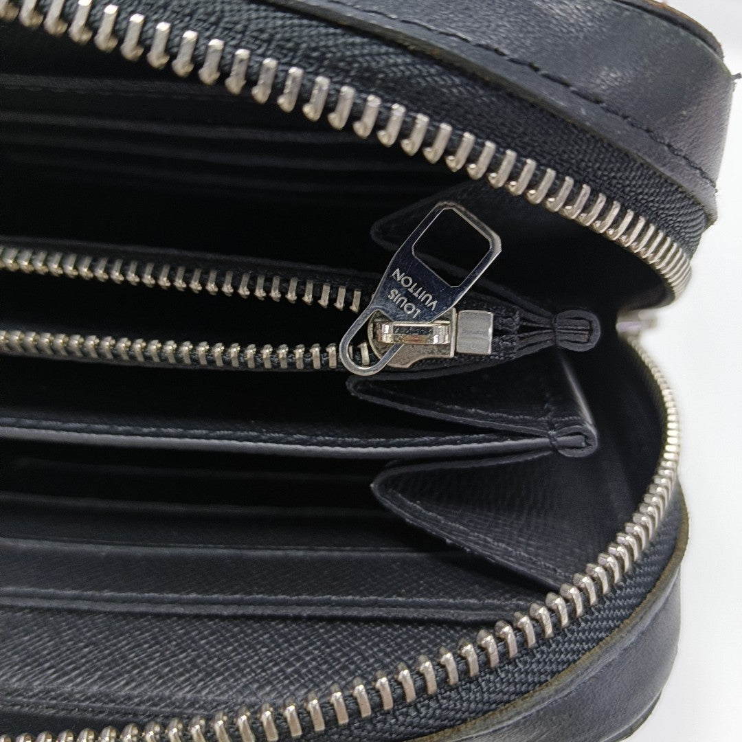 Monogram Coated Canvas Wallet Brown