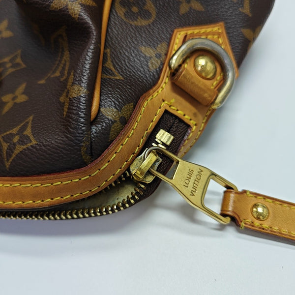 RETIRO NM Monogram Coated Canvas Brown