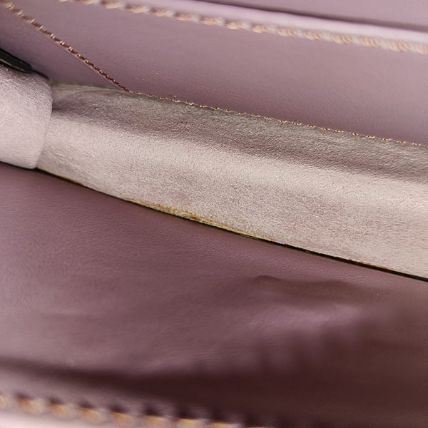 Buckle Mini Calfskin Beige