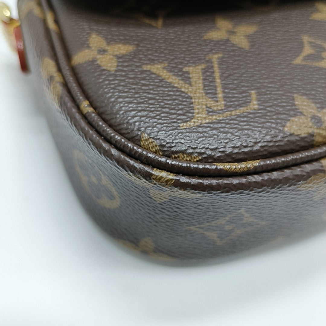 IVY Monogram Coated Canvas Brown