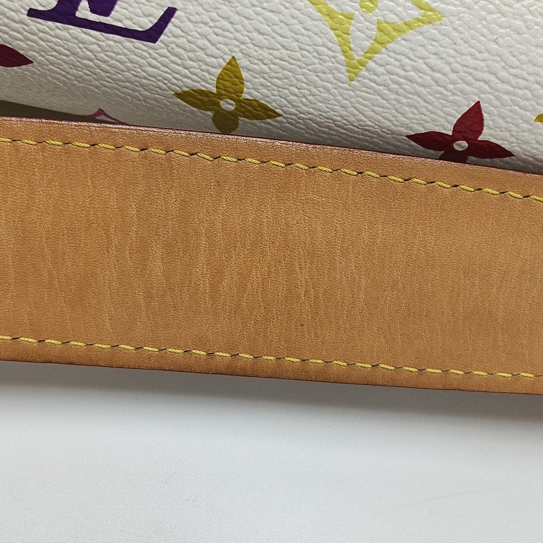 LV × TM BEVERLY MM Monogram Coated Canvas White