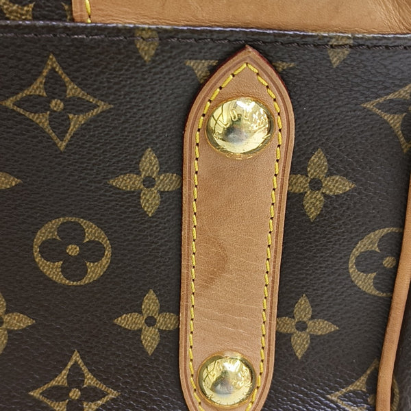 RETIRO NM Monogram Coated Canvas Brown