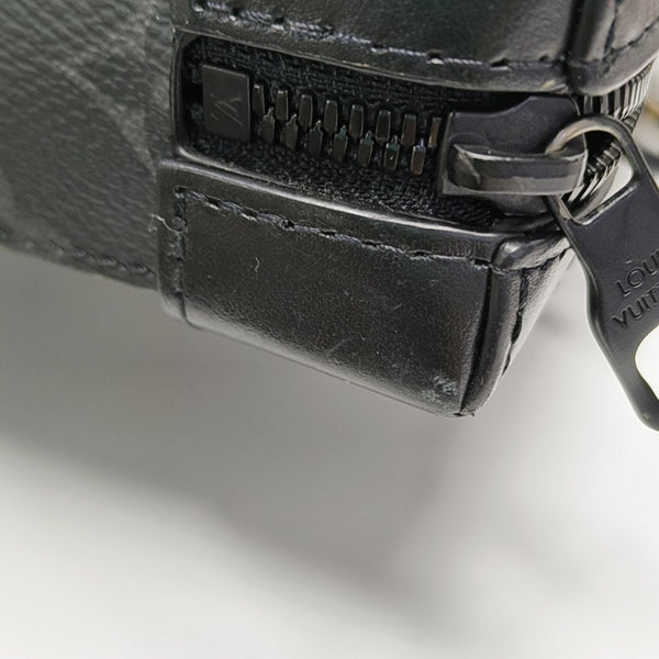 WALLET TRUNK Monogram Coated Canvas Gray