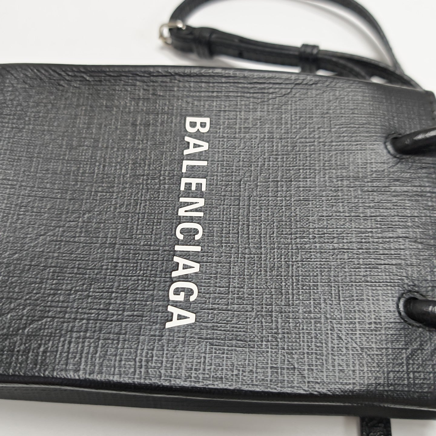 Shopping Bag Calfskin Black
