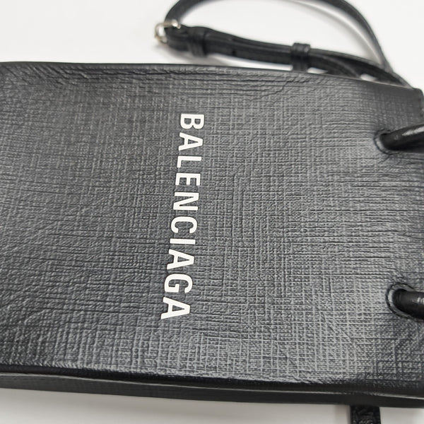 Shopping Bag Calfskin Black