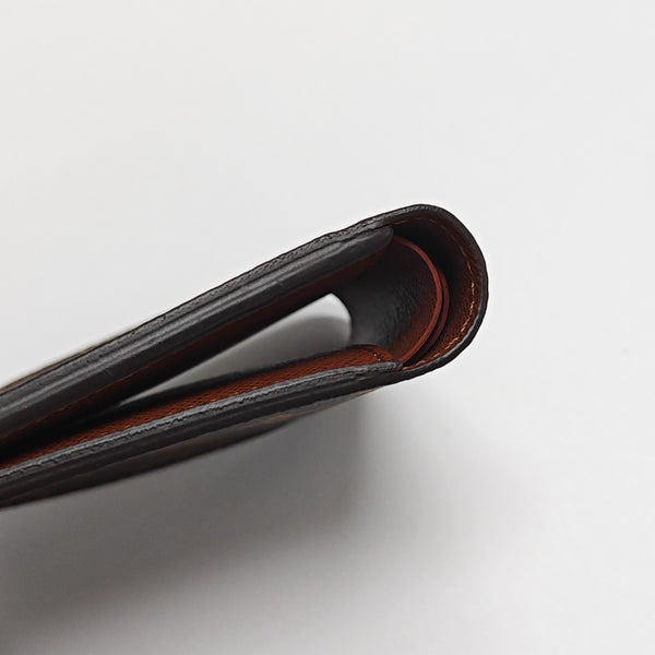 MULTIPLE Monogram Coated Canvas Brown Card Holder