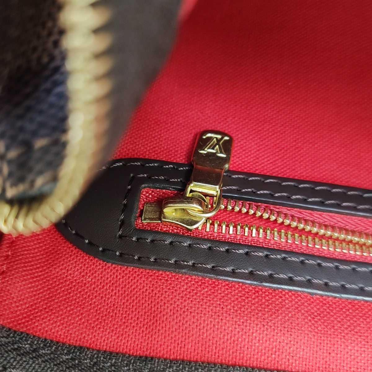 SPEEDY 25 Damier Ebene Coated Canvas Brown