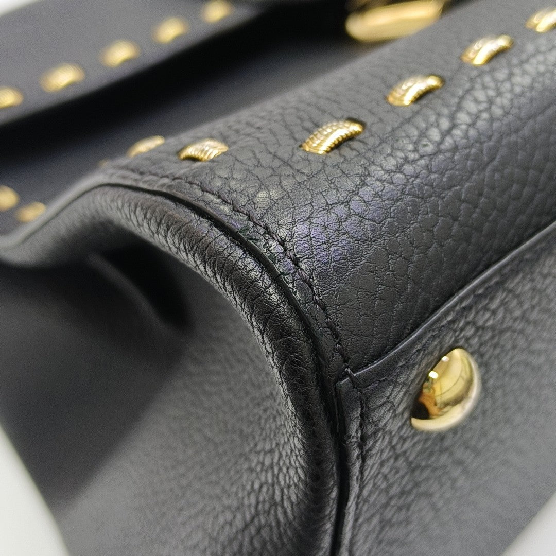 Brillant Calfskin Black