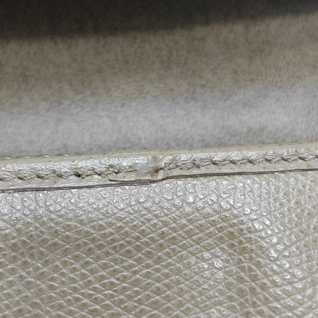 Calfskin Shoulder Bag Beige