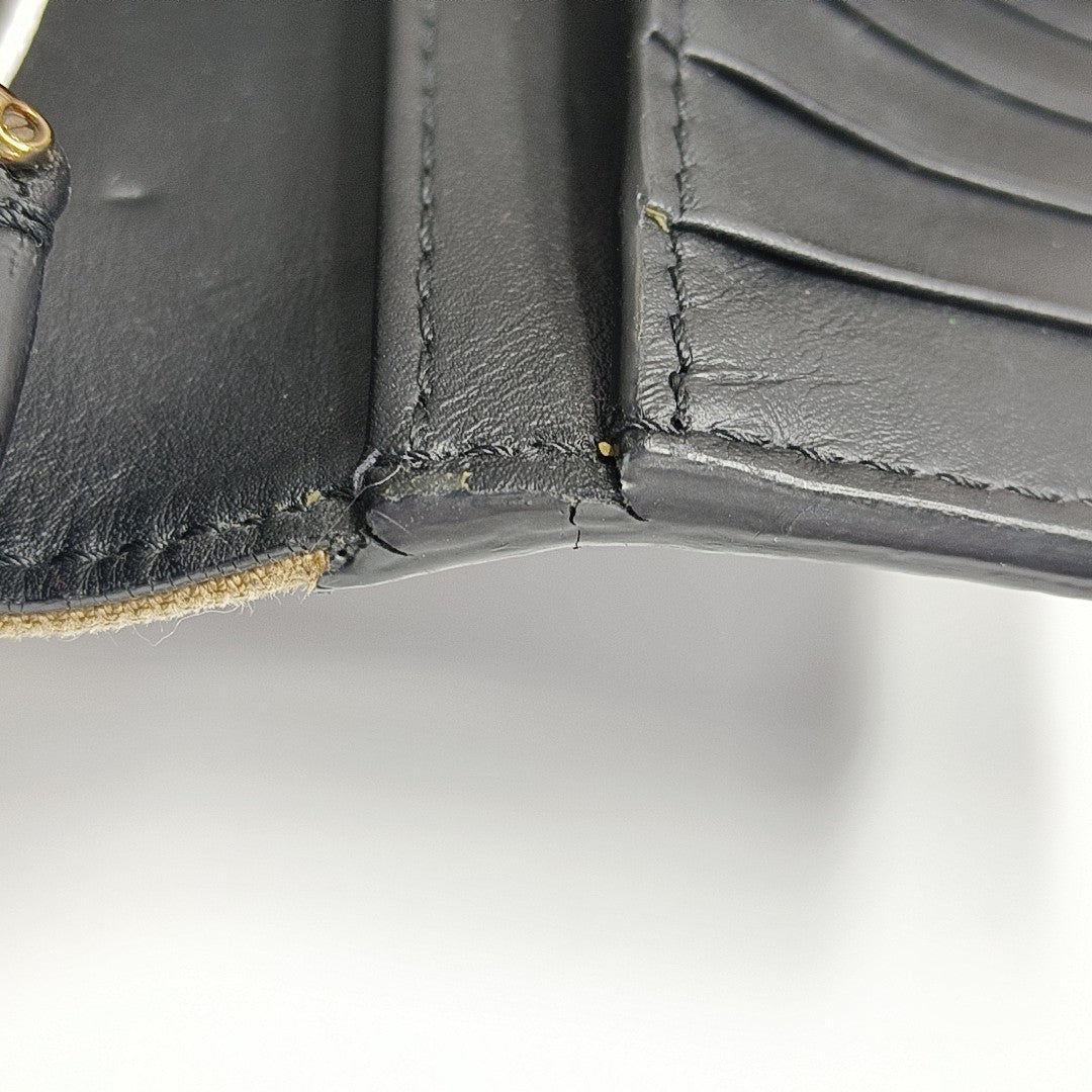 Calfskin Wallet Black