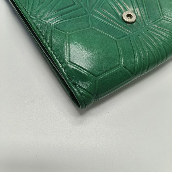 Calfskin Wallet Green