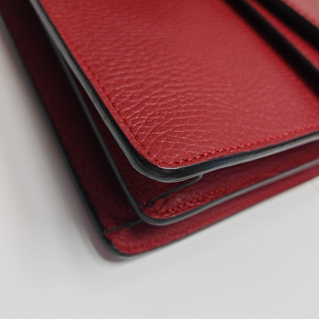 Dionysus Medium Calfskin Red