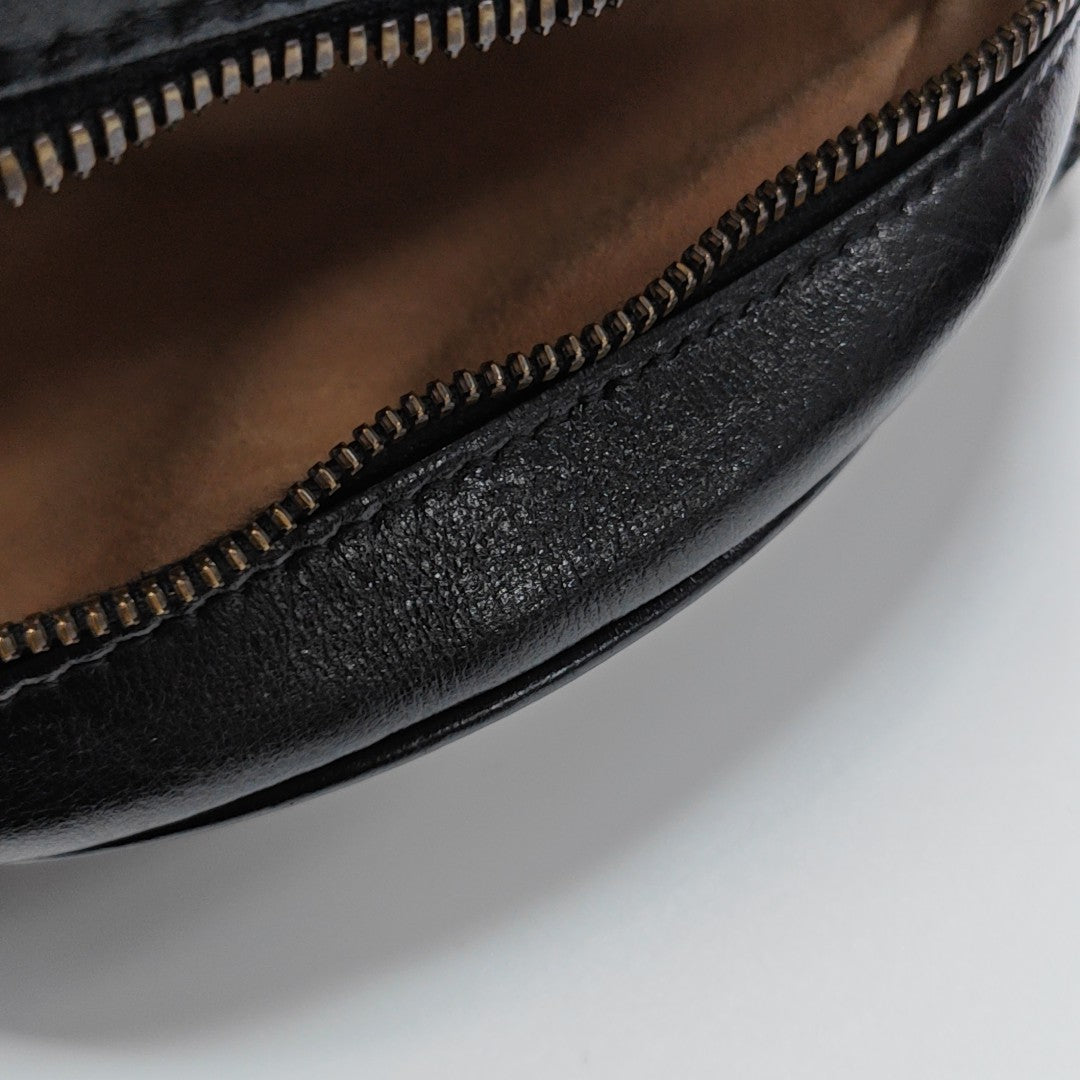 GG Marmont Mini Quilted Calfskin Black