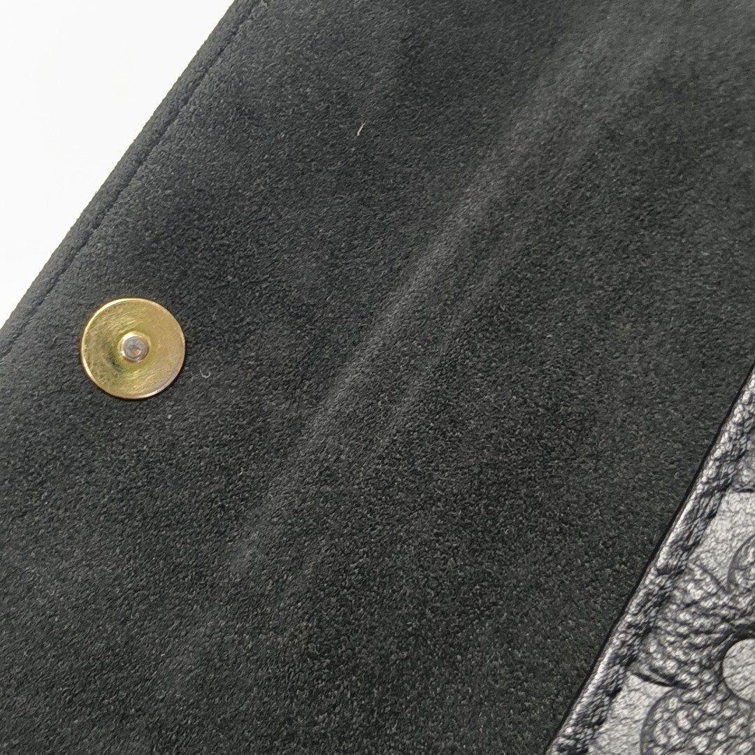 IVY Monogram Calfskin Black