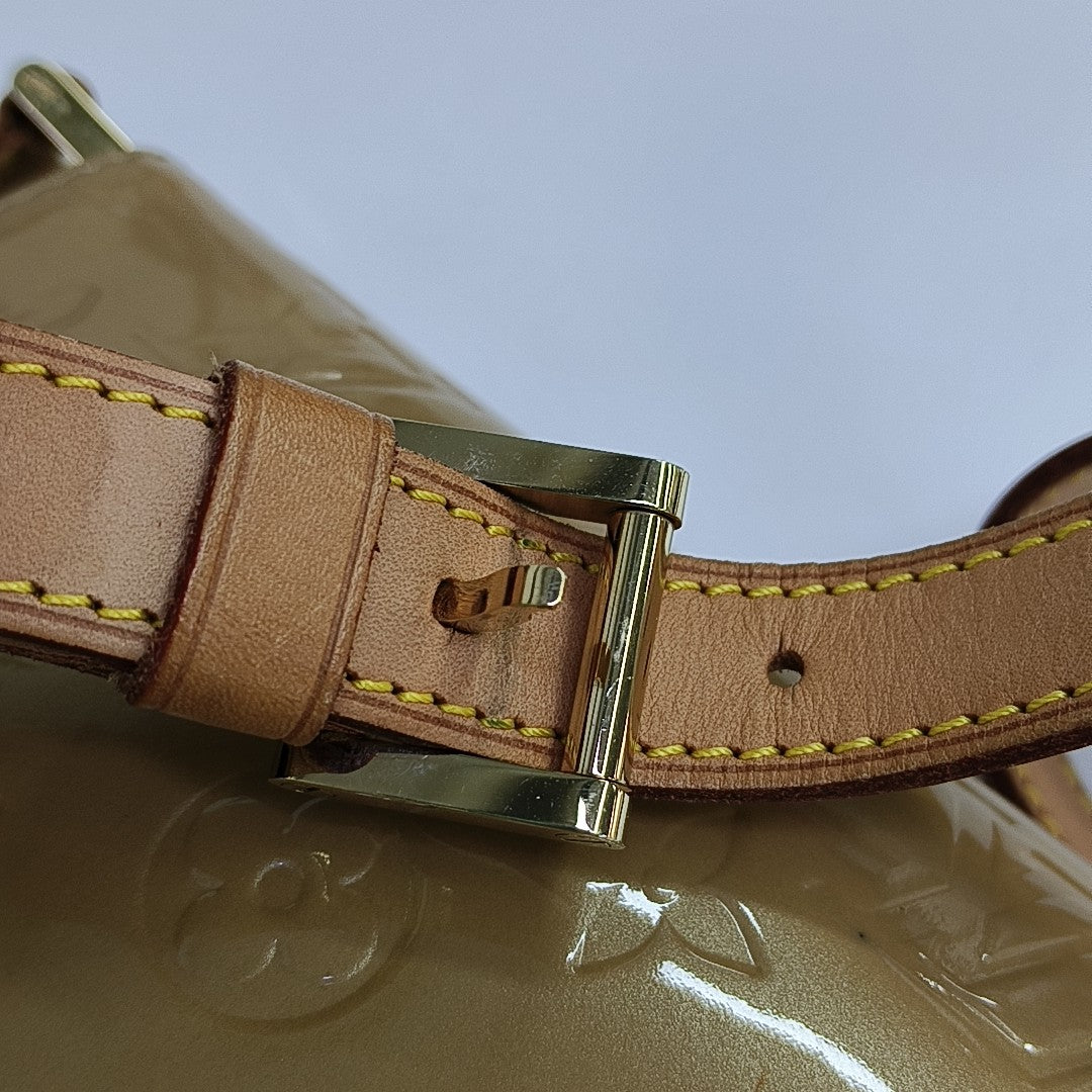 THOMPSON STREET Monogram Calfskin Yellow
