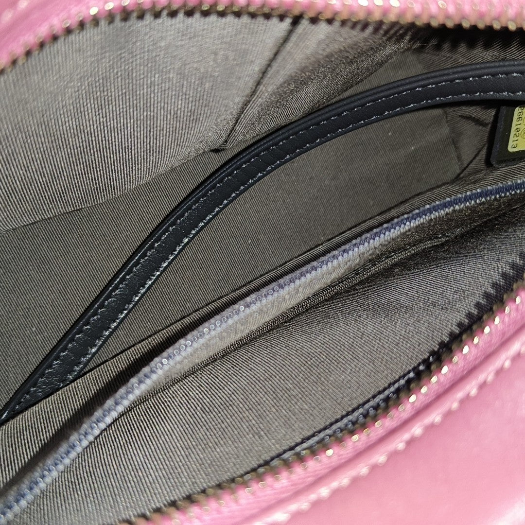 Authenticated pre-owned  GABRIELLE Small Quilted Calfskin Multicolor - Shoulder Bag at Looply