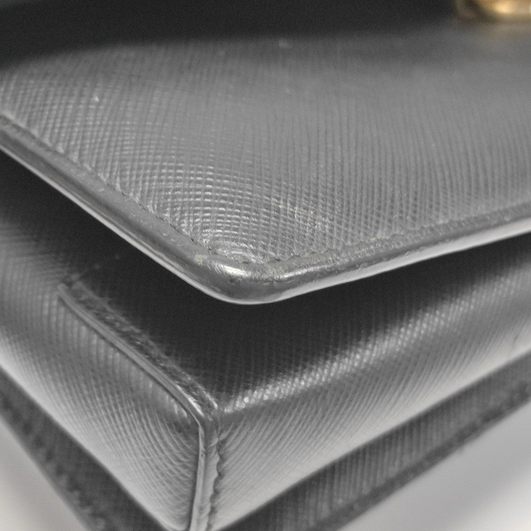 Ginny Calfskin Black