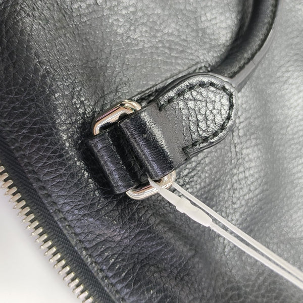 Calfskin Shoulder Bag Black