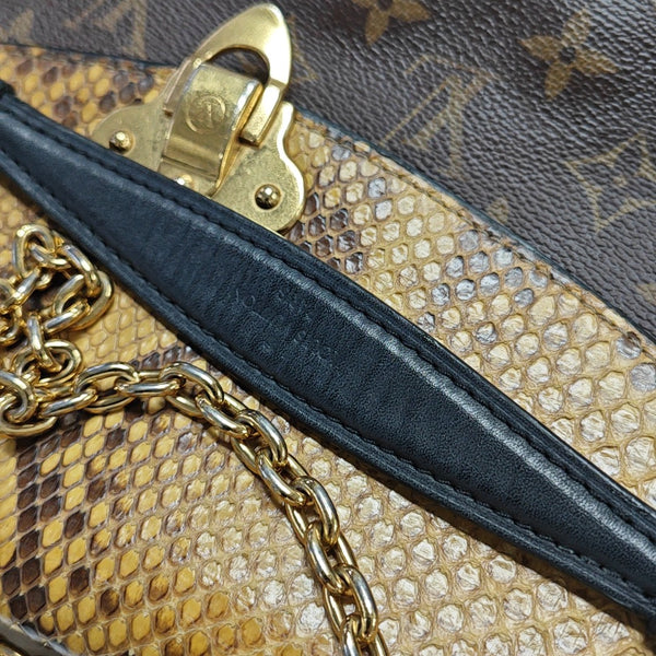 SAINT PLACIDE Monogram Coated Canvas Brown
