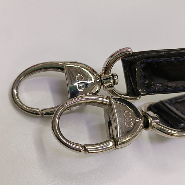 Lady Dior Medium Quilted Patent Leather Blue
