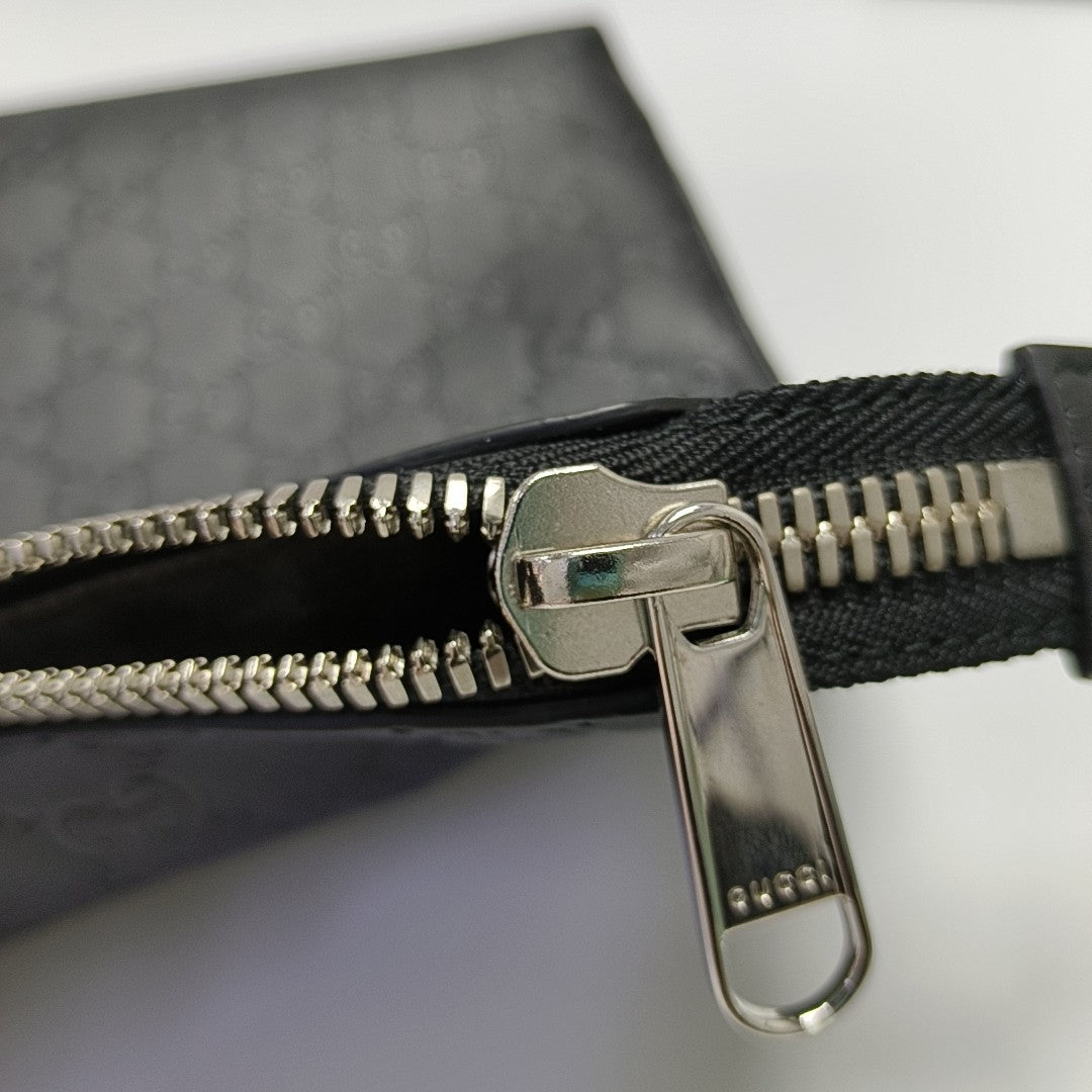Signature Monogram Calfskin Black