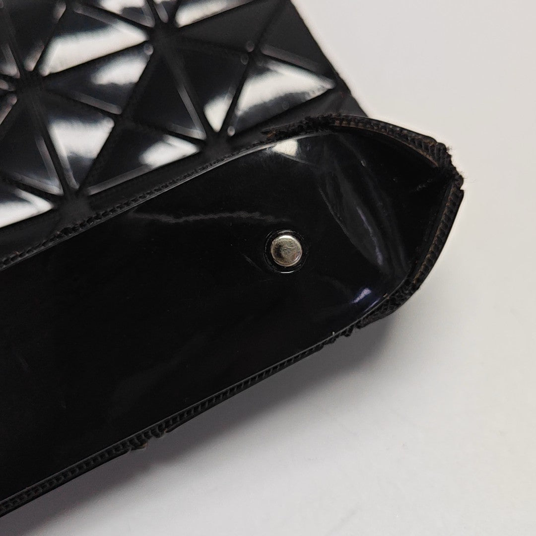 Special Material Top Handle Bag Black