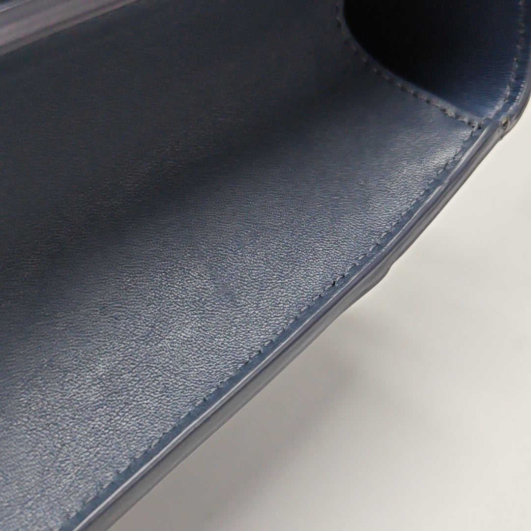 30 Montaigne Calfskin Blue