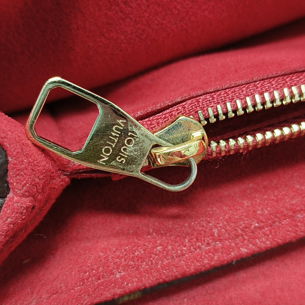 PALLAS BB Monogram Coated Canvas Brown