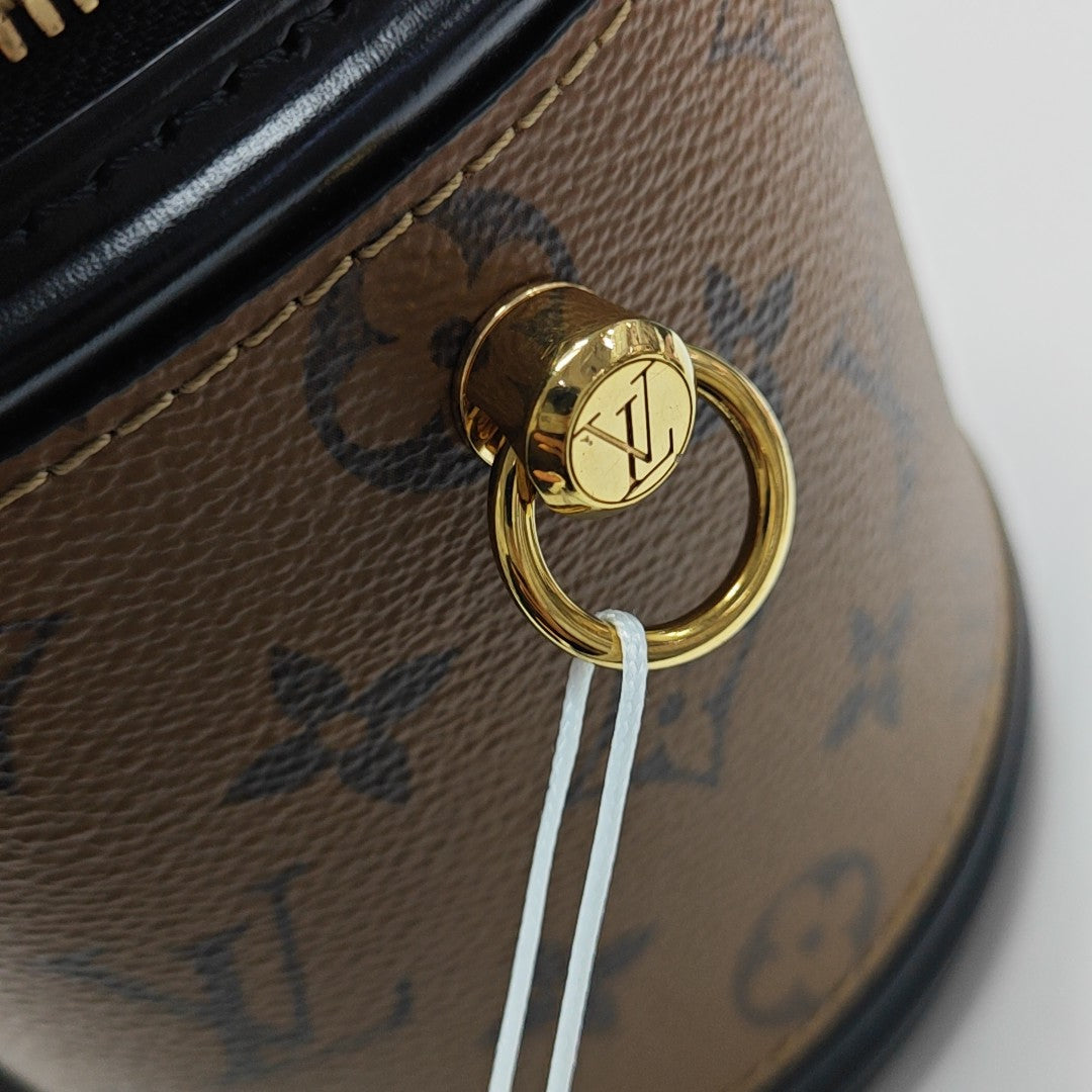 CANNES PM Monogram Coated Canvas Brown