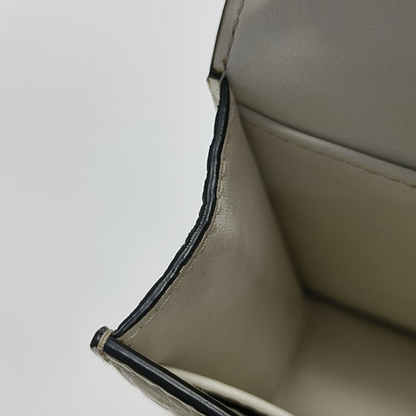 Calfskin Shoulder Bag White