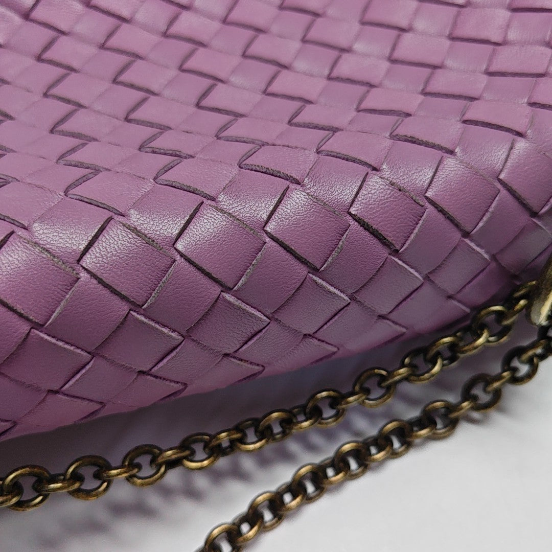 Authenticated pre-owned  Olimpia Lambskin Purple - Shoulder Bag at Looply
