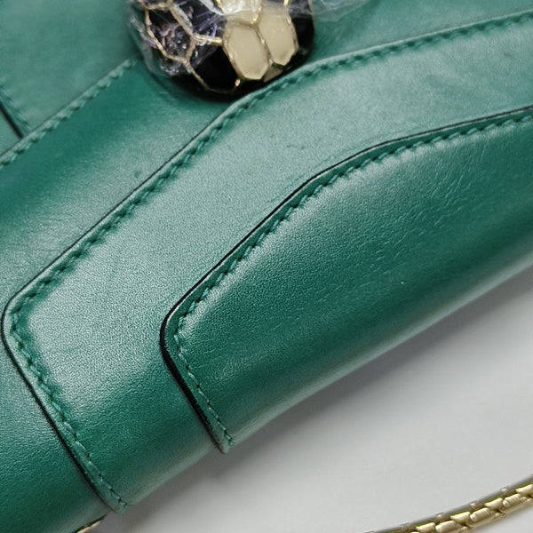 SERPENTI FOREVER Small Calfskin Green