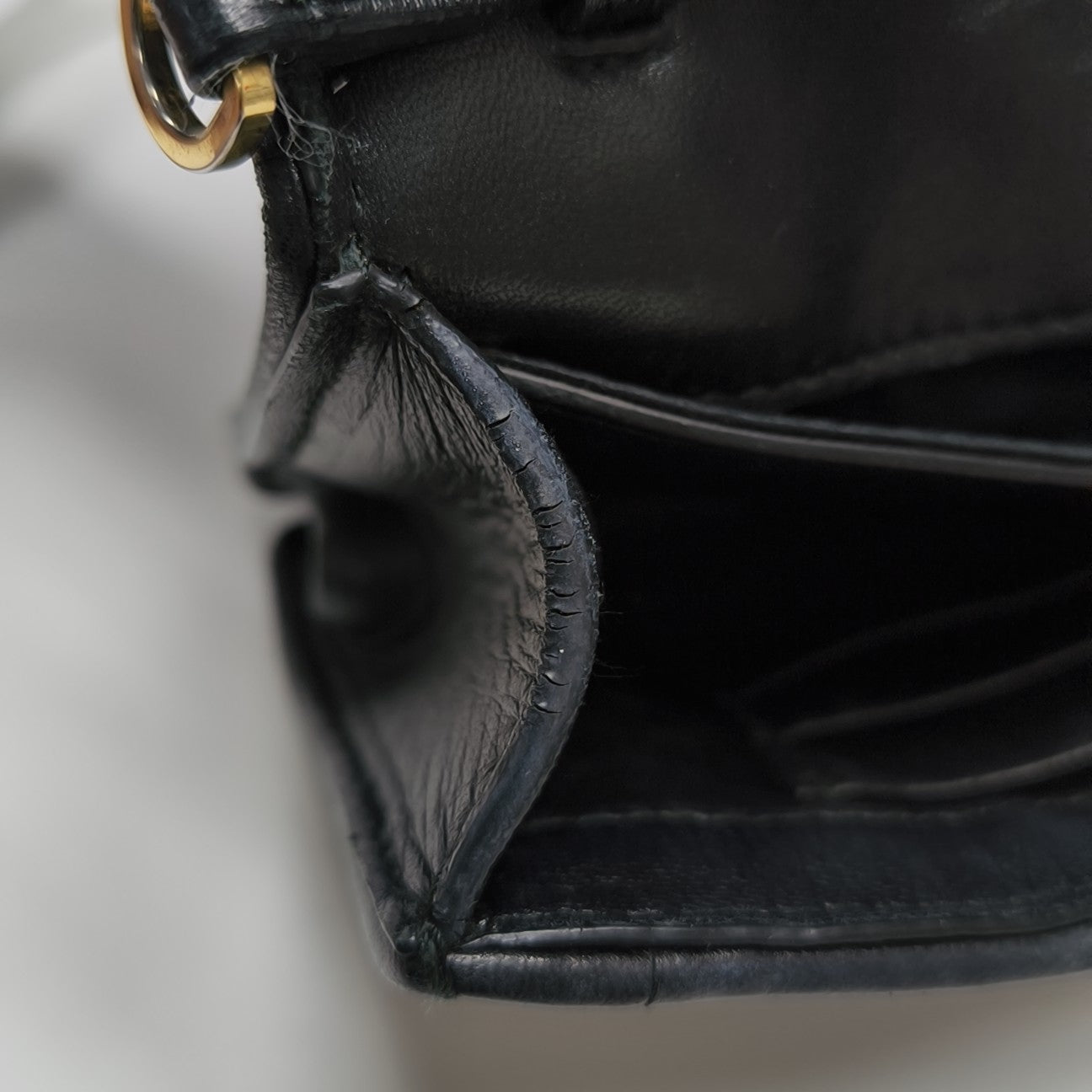 Matelassé Quilted Lambskin Black