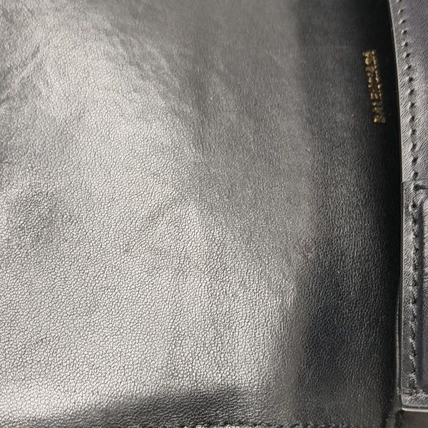 Hourglass S Calfskin Black