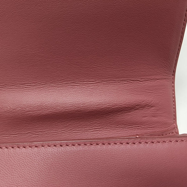 Patent Leather Shoulder Bag Beige