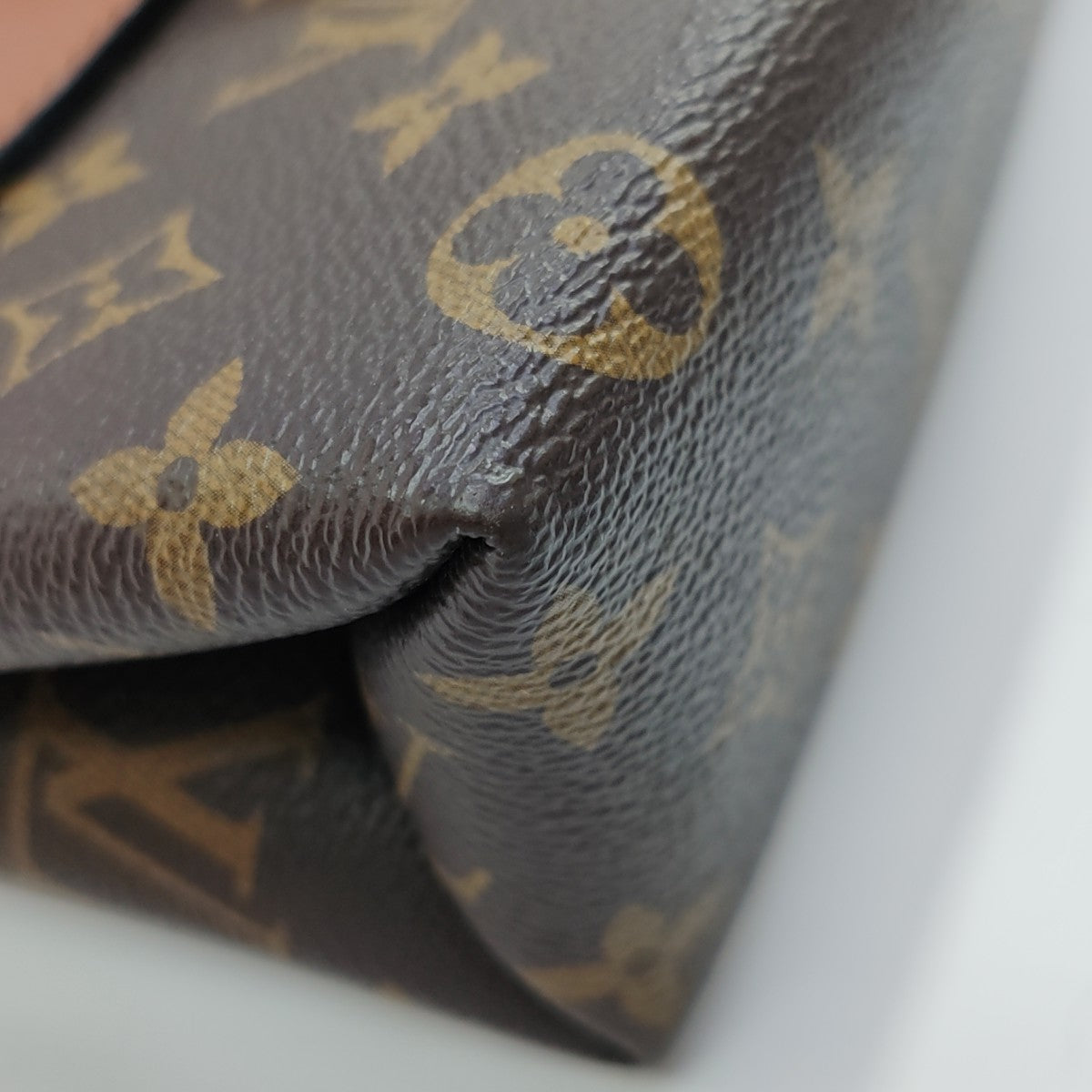 LOCKY BB Monogram Coated Canvas Brown